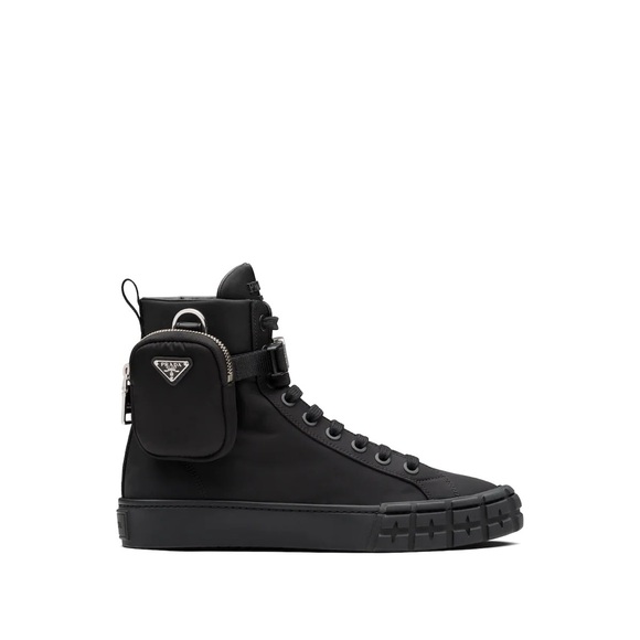 Prada Shoes - Women’s Prada Nylon high top sneakers